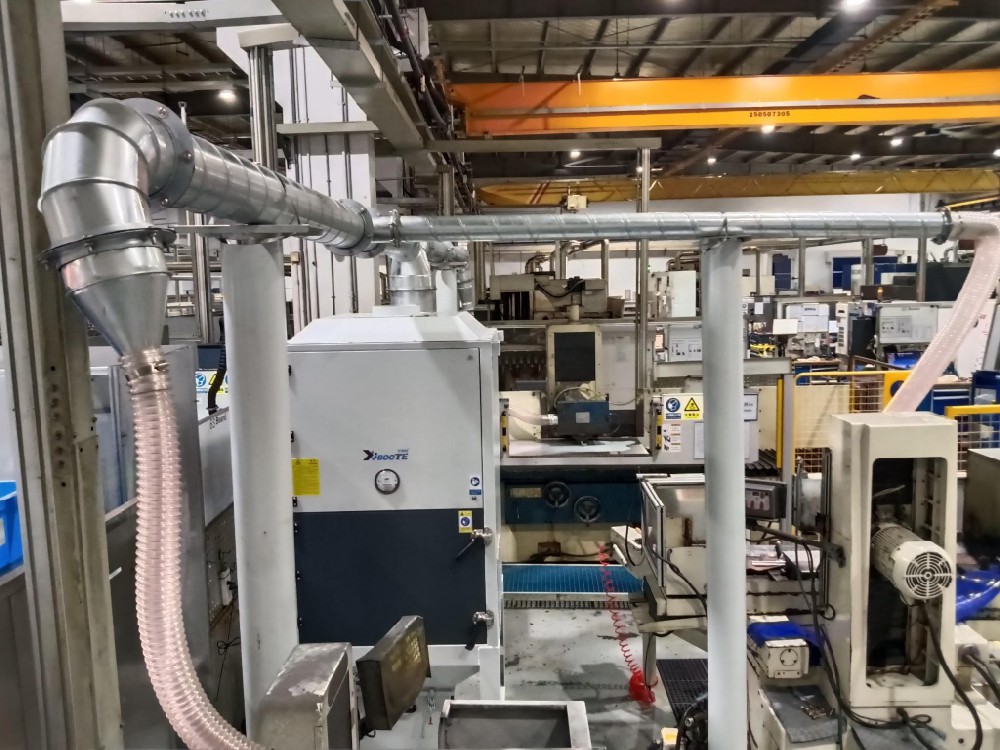 IV-75Z中压工业除尘器应用案例-专业磨床粉尘治理解决方案