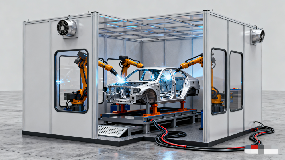 无锡汽车零部件厂商的绿色智造升级：伊博特IV-5500工业除尘器成功治理焊接烟尘案例